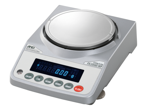 A&D FX-2000iWP Precision 2-Place Balance with 2200 g Capacity and 0.01 g Readability-cover