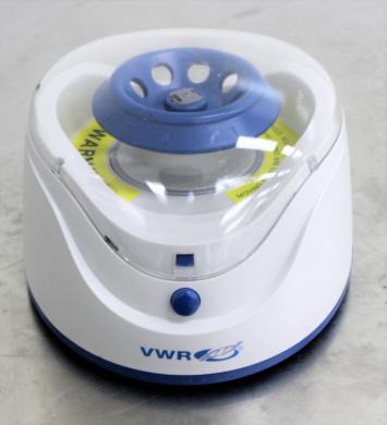 VWR C0803 Benchtop Microcentrifuge with Quick-Release Rotors, 7500 RPM, 8 Position Rotor-cover