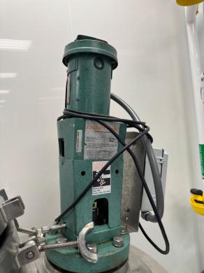 Northland Stainless Steel Jacketed Reactor with Lightning Model 1031-1 Agitator Motor-cover
