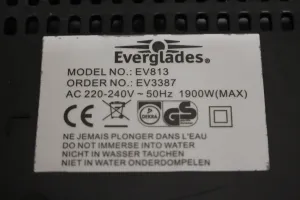 Everglades EV 813 Induction Cooker with Tefal Pressure Cooker, 4 of 5