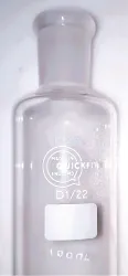 Quickfit D1/22GP 100mL Dropping Funnel with GP Rotaflo PTFE Stopcock, 2 of 2