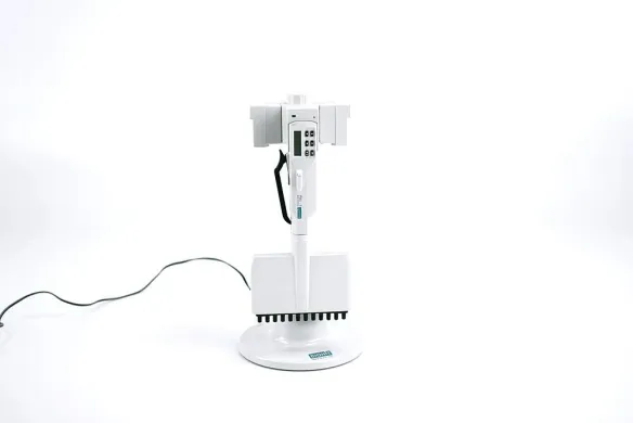 Biohit Sartorius Proline Electronic 12-Channel Pipette, 5-100 µL, with Pipette Stand