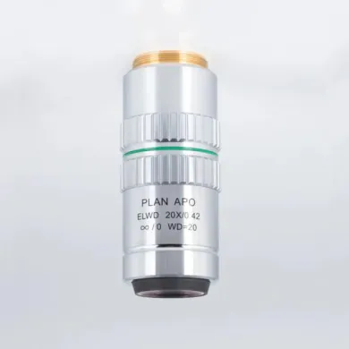 MOTIC Plan Apochromat ELWD 20X/0.42 Infinity-Corrected Microscope Objective (WD 20mm)