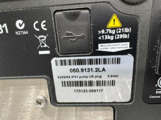 Watson-Marlow 530S Touchscreen Peristaltic Process Pump with Enclosed Pumphead-cover