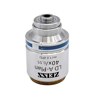 Zeiss A-Plan 10x Phase Contrast Microscope Objective, RMS Thread-cover