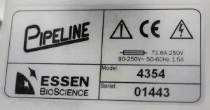 Essen BioScience 4354 Pipeline Dispenser for Cell Culture Liquid Handling, 5 of 12