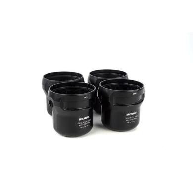 4x Beckmann GH-3.8 / GH-3.8A Becher Buckets for Rotor 750ml Allegra 6-cover