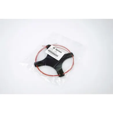 Agilent PEEK Tubing, 1.6 mm OD, 0.12 mm ID, 1.5 m, Red