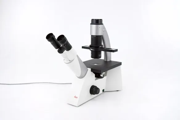 Leica DMi1 Inverted Cell Culture Microscope with Phase Contrast and 5x/10x/20x Objectives