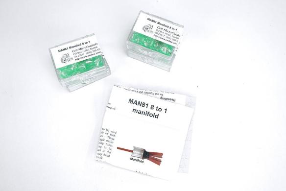 Cell Micro Controls MAN81 8-to-1 Microfluidic Manifold, Set of 4-cover