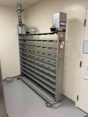 Innovive 80 Cage Vivarium Rack with Exhaust and Supply Air System for Laboratory Animal Housing-cover