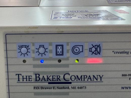 Baker Sterilgard SG403AS 4-Foot Class II Biosafety Cabinet with UV and Alarm System-cover