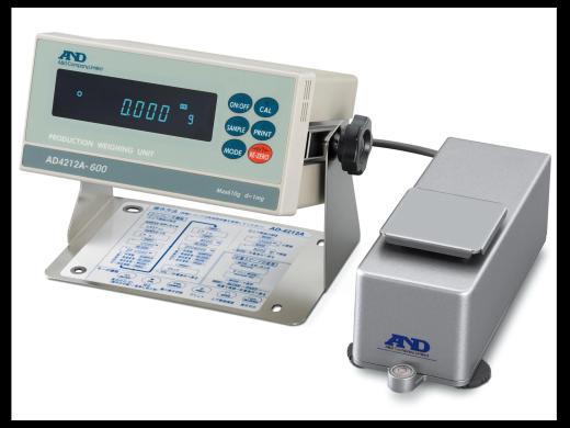 A&D AD-4212A-600 Precision Weigh Module Balance with 610g Capacity and 1mg Readability-cover