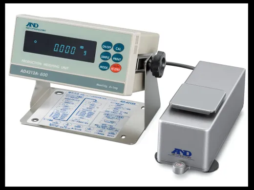 A&D AD-4212A-600 Precision Weigh Module Balance with 610g Capacity and 1mg Readability