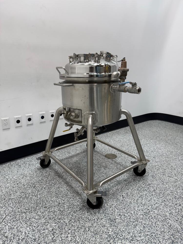 Bulling Metal Works Stainless Steel Reactor Vessel for Chemical and Bioprocess Applications