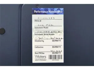 Waters ACQUITY UPLC H-Class PLUS Bio System with PDA and FLR Detectors for Bioseparations (2021), 40 of 41