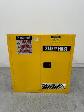 Justrite Sure-Grip EX 40 Gallon Flammable Paint & Ink Storage Cabinet-cover