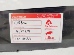 Total Contaminant Solutions T.C.S 1000MR Ductless Fume Cupboard Lab, 17 of 18