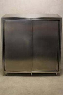 Stainless Steel Sliding Door Laboratory Storage Cabinet-cover