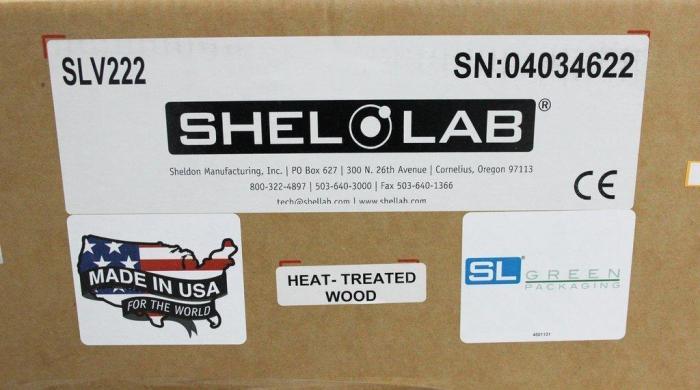 Sheldon Shel Lab SLV222 Vacuum Oven 1.67 Cu Ft, 115V 60Hz, Precision Vacuum Drying Oven-cover