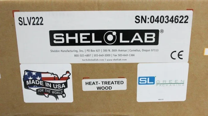 Sheldon Shel Lab SLV222 Vacuum Oven 1.67 Cu Ft, 115V 60Hz, Precision Vacuum Drying Oven