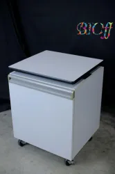 ATOM 4706-1~10 One-Door Side Desk with Casters, 48 × 52 × 68 cm, 3 of 11