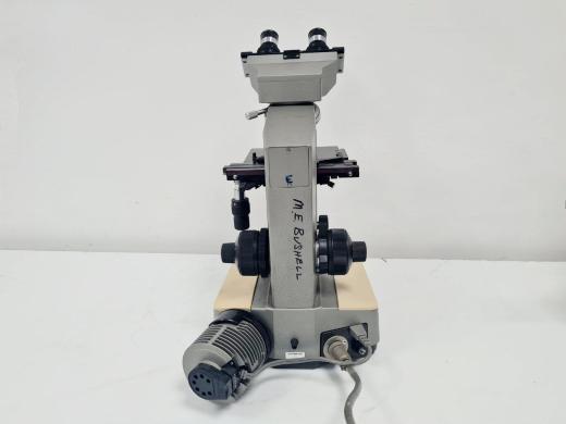 Olympus BHB Binocular Microscope w/ 2 Objectives Lab-cover