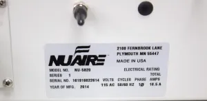 NuAire NU-5820 200L Direct Heat CO2 Microbiological Incubator with Dual IR Sensor, 5 of 6