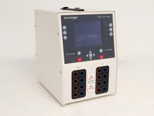 Invitrogen ZOOM Dual Power High and Low Voltage Power Supply Model ZP10002-cover