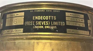 Endecotts 8" Brass Frame Test Sieve Kit, ASTM E-11 Standard, Set of 6, 7 of 13