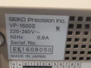 SEIKO Precision VP-1500ii Video Printer, 7 of 7