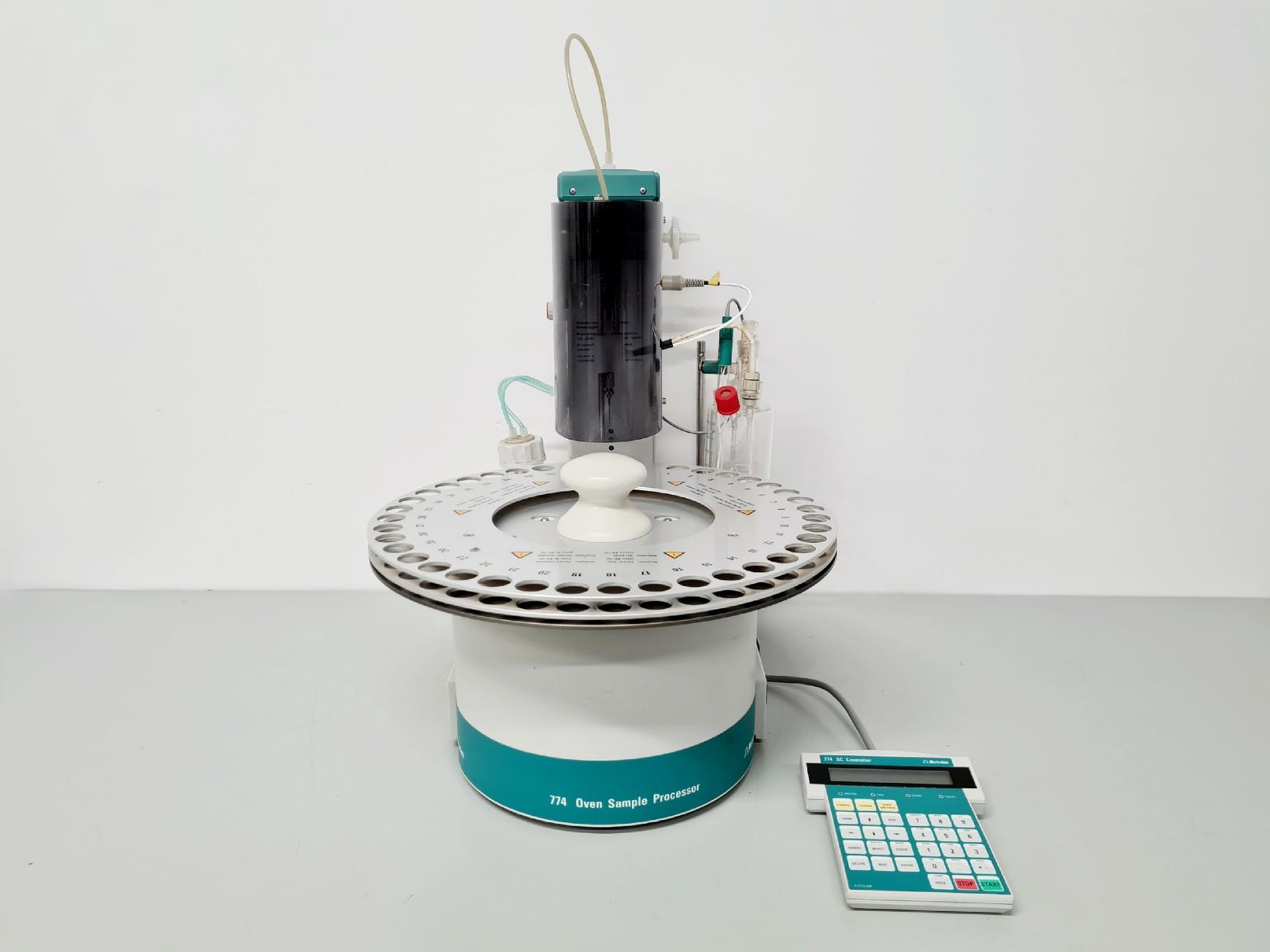 Metrohm 774 Oven Sample Processor with SC Controller