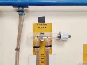 TecEquipment H16 Losses in Piping Systems Fluid Mechanics Training Apparatus, 9 of 27