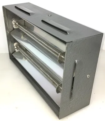 Portable Infrared Radiant Heater with Dual 500W Quartz Tubes