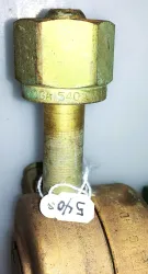 Liquid Air 104HDF-O2-158 Brass Oxygen Single-Stage Regulator (CGA 540), 4 of 4