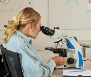 Accu-Scope EXC-250 Trinocular Microscope with Infinity Plan Achromat Optics and Digital Imaging Compatibility, 5 of 7