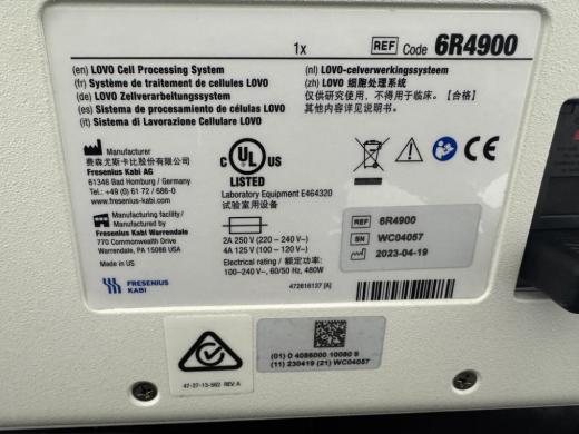 Fresenius Kabi LOVO Automated Cell Processing System for Bioprocessing-cover