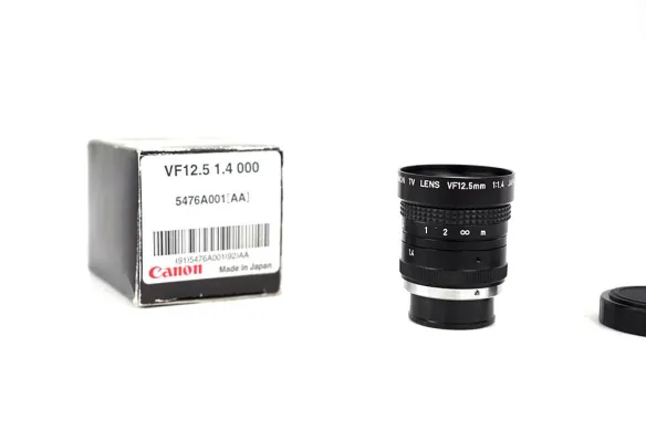 Canon VF12.5 1.4 CCTV Lens 000 5476A001 AA