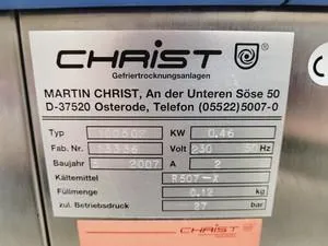 Christ RVC 2-25 CT 02-50 Vacuum Concentrator System, 13 of 46