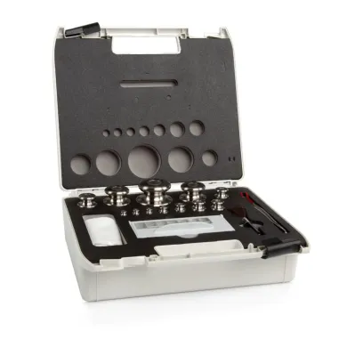 Radwag Cylindrical Weights, Set (1 mg - 5 kg), Plastic Box