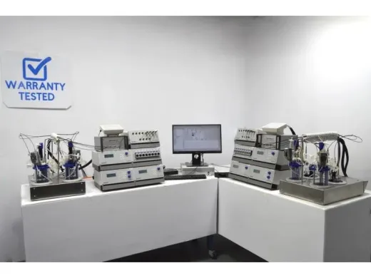Eppendorf DASGIP 8-Fold Parallel Bioreactor System with Dual BioBlock and Advanced Gas Control for Cell Culture