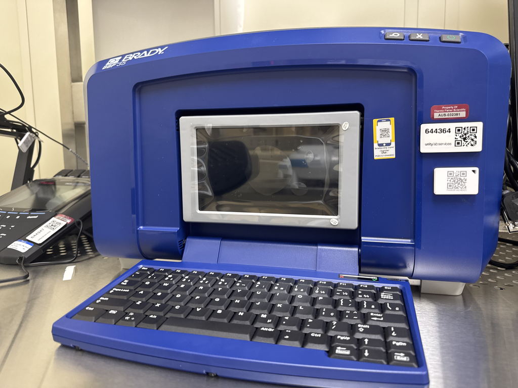 Brady BBP35 Label Printer for Laboratory and Industrial Labeling Applications