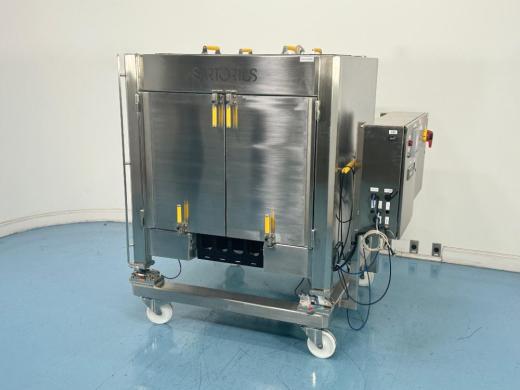 Sartorius 1000L Stainless Steel Jacketed Palletank for Bioprocessing Applications-cover