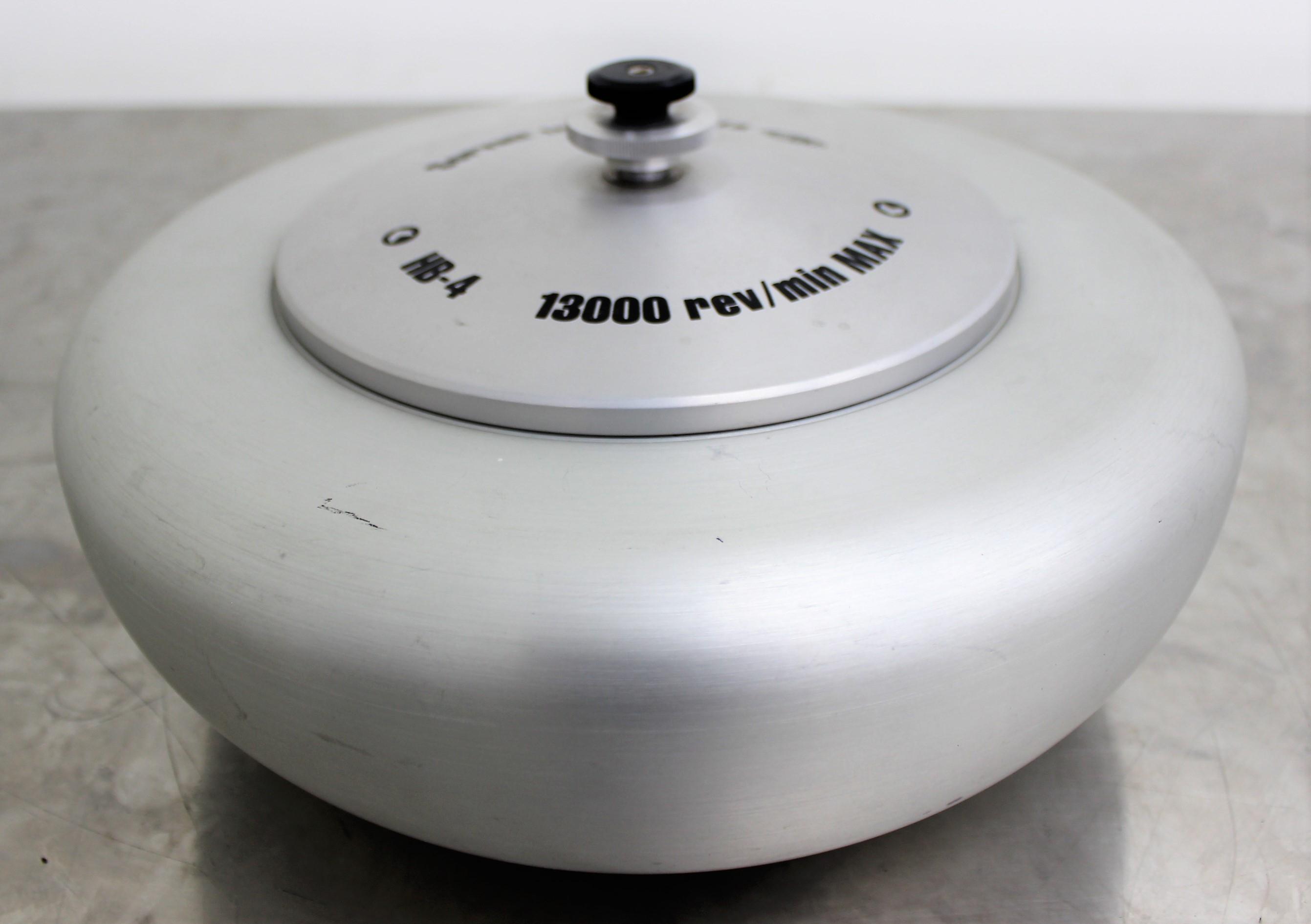 Sorvall HB-4 Rotor High-Speed Centrifuge Accessory 4x50mL, Max 13,000 RPM