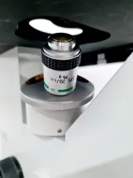 Hund Wetzlar Wilovert Inverted Microscope with Objectives, 10 of 43