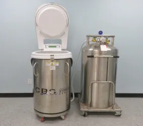 Custom Biogenic Systems CBS V1500-AB Isothermal Liquid Nitrogen Freezer for Vapor-Phase Cryogenic Storage, 5 of 17