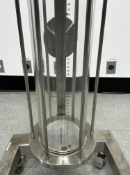 GE Axichrom 140/300 Preparative Chromatography Column with Mobile Stainless Steel Stand, 6 of 8