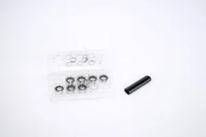 Agilent 5180-4168 Graphite GC Inlet Liner O-Ring, 7-Piece Set, 6.35 mm ID, 9.63 mm OD, 2 of 2