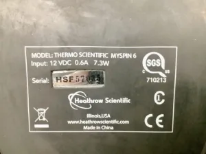 Thermo Scientific MySpin6 Mini Centrifuge – 6 x 2 mL, 6000 RPM, 2000 x g, 10 of 11