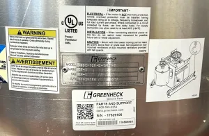 Greenheck CUBE-120 Belt-Drive Rooftop Centrifugal Exhaust Fan for Fume Hood (1000 CFM), 2 of 5